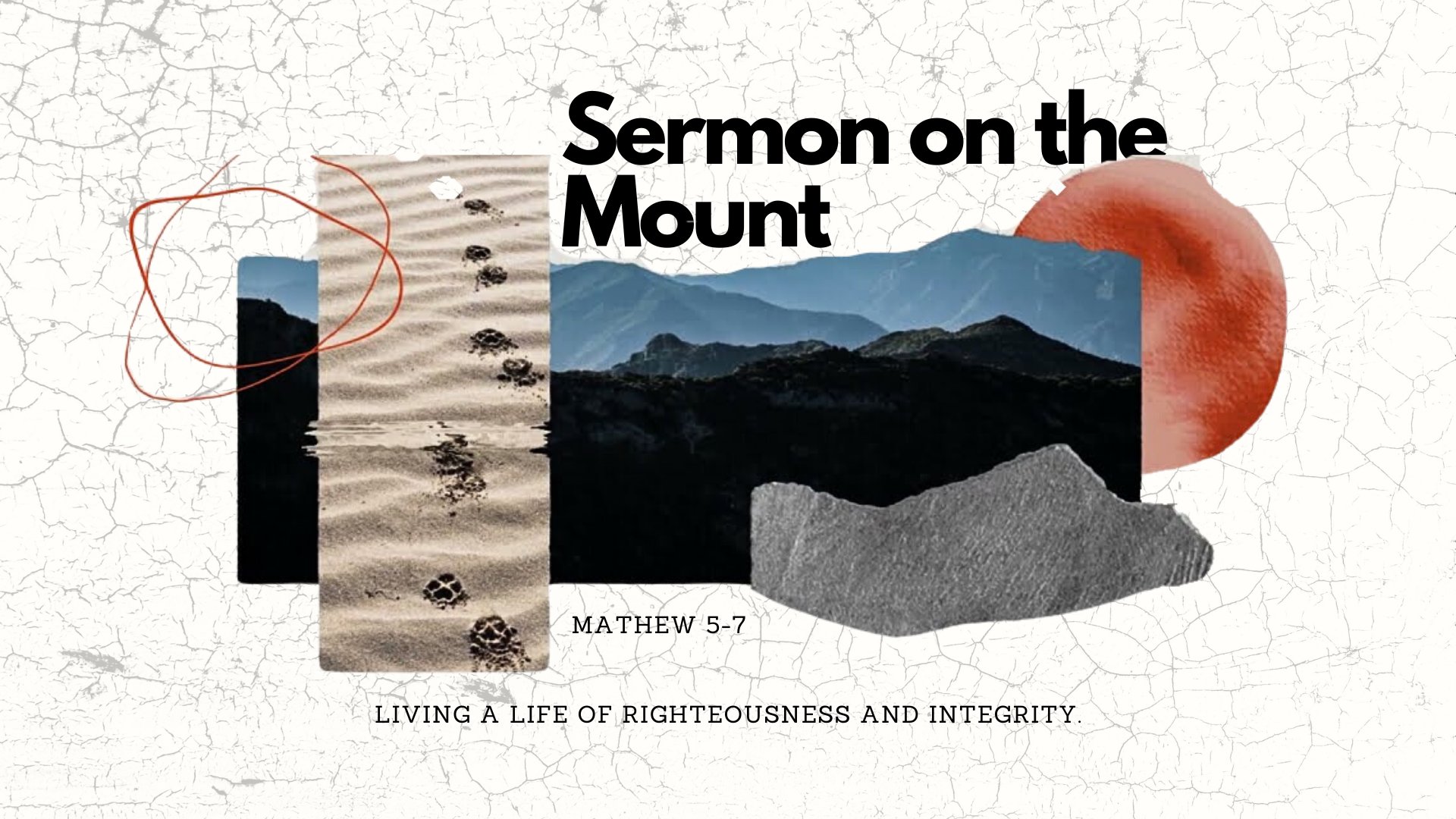 Sermon on the Mount: Give-Pray-Fast - Repeat!